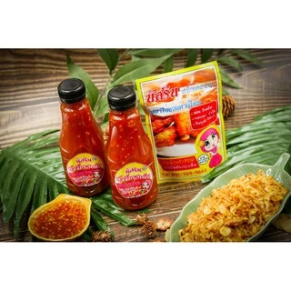 พร้อมส่ง🌶️น้ำจิ้มไก่ น้ำจิ้มข้าวหมก นัสริน🌶️ 200มล. รสเด็ด.อร่อย ไม่ใส่สารกันบูด ไม่ใส่ผงชูรส ฮาลาล