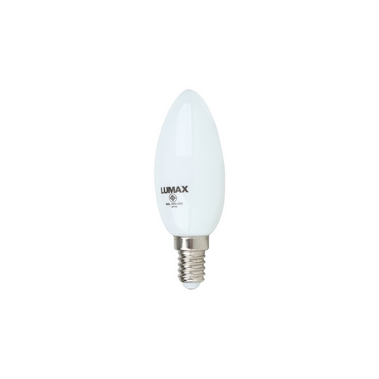 หลอด LED C30 FULL BEAM 3W DAYLIGHT E14 LUMAX | LUMAX | 57-00117 หลอดไฟ LED หลอดไฟ โคมไฟส่องสว่างและพัดลมเพดาน หลอด LED C