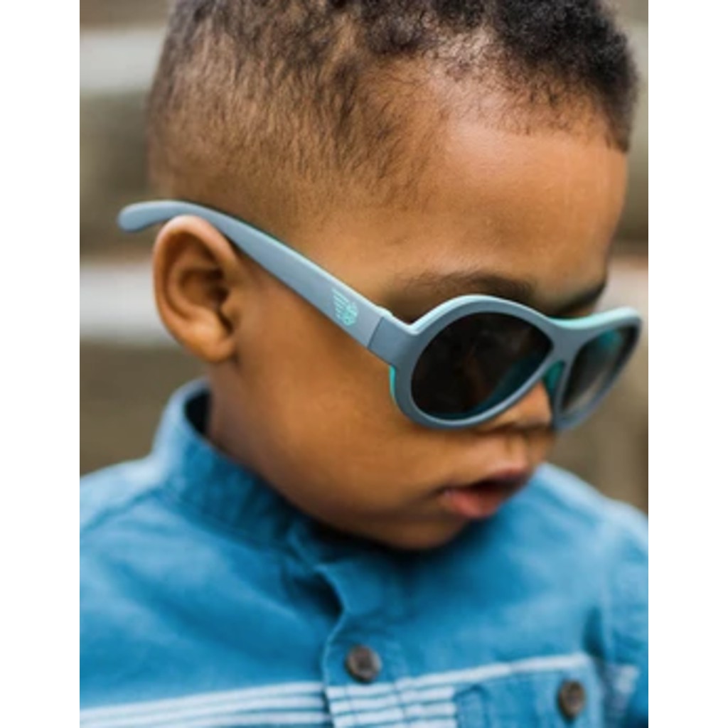 Lunettes De Soleil Babiators Original Aviators – Two Tone Sea Spray – 3-5 Ans – Neuves