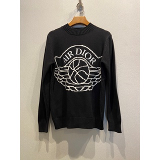 เสื้อสเวตเชิ้ต สเวตเตอร์ Air Jordan Sweater งานสวยไม่ต้องรอพรี Size S อก 40 (สีดำ) ถ่ายสดจากสินค้าจริง100%