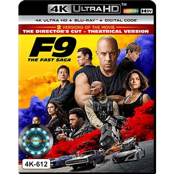 4K UHD หนัง  Fast &amp; Furious 9 (2 in 1) เร็ว..แรงทะลุนรก 9