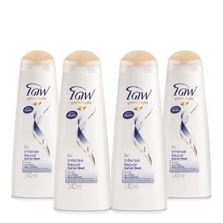 โดฟ แชมพู (สีน้ำเงิน) 140 มล. x4 ชิ้น Dove Shampoo (Blue) 140 ml x4 pieces