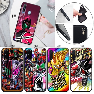 เคสซิลิโคนนิ่ม ลาย Kamen Rider สําหรับ Samsung Galaxy Note 9 A82 A70 A50S A50 A40S A30S A30 A20S A20 A12 JJ27