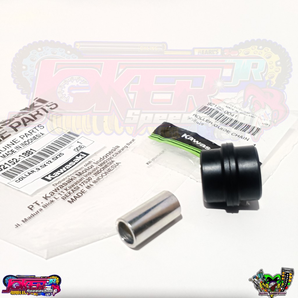 Klx DTRACKER 150 CHAIN ROLLER RUBBER COMPLETE ORIGINAL BOSH