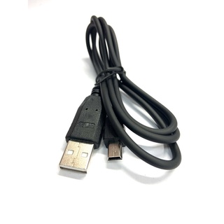 สายชาร์จ สายกล้องติดรถ mini USB หัว V3 สำหรับชาร์จลำโพงบูลทูธ สายหนาแข็งแรง อย่างดี1M