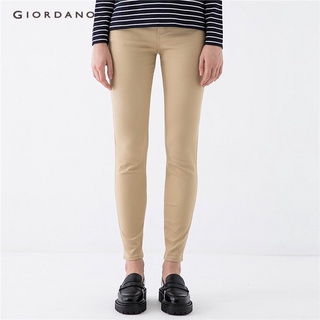 GIORDANO กางเกงขายาวผู้หญิง - Womens Slim Tapered Pants 05410004