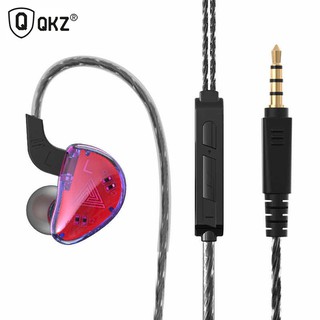 รุ่นใหม่ล่าสุด หูฟัง QKZ รุ่น AK9 in ear คุณภาพดีงาม ราคาหลักร้อย เสียงดี เบสแน่น ไมด์โคโฟน สายยาว 1.2 เมตร