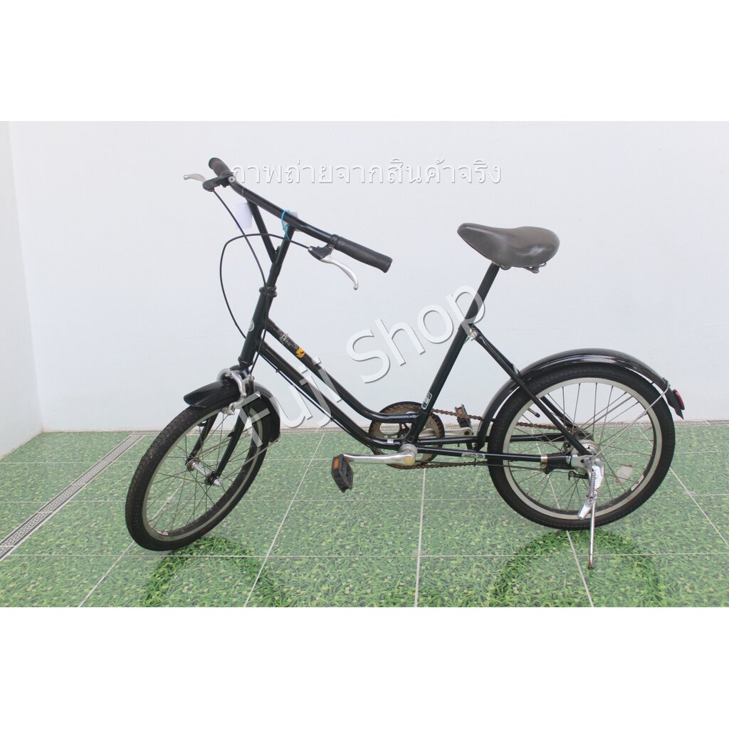 จักรยานญี่ปุ่น - ล้อ 22 นิ้ว - มีเกียร์ - สีดำ [จักรยานมือสอง]