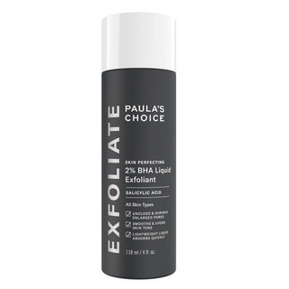 Paulas Choice Skin Perfecting 2% BHA Liquid Exfoliant 4 oz (118 ml) สำหรับลดการอุดตัน หรับทุกสภาพผิว