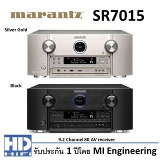 Marantz SR7015 AV-Amplifier 9.2ch 8K with 3D Sound and HEOS Built-in