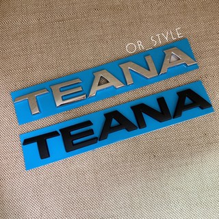 โลโก้ TEANA L33 2013-2020 ตัวอักษรแยก ขนาด 19x2.3cm