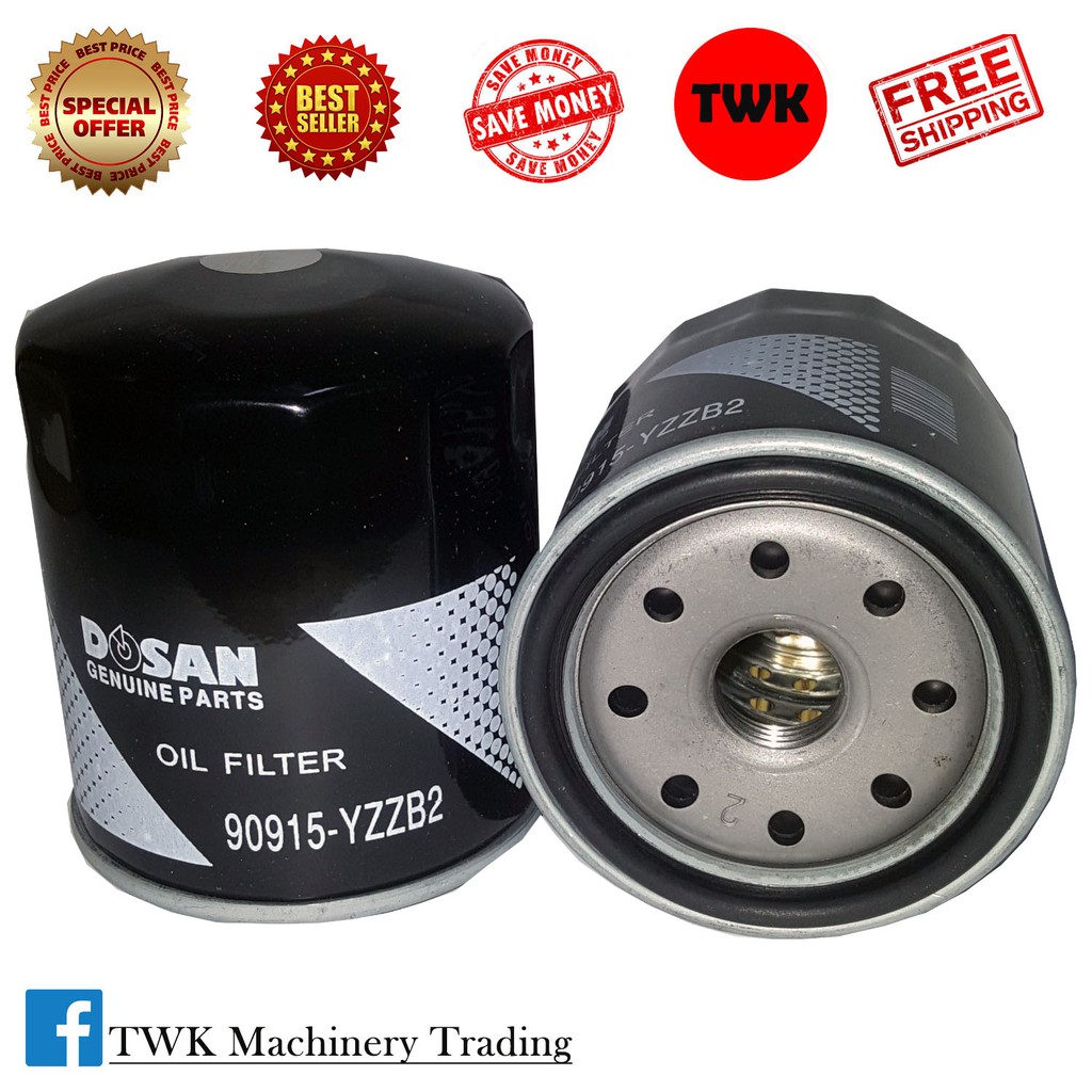 C-1110 TOYOTA DOSAN TOYOTA CAMRY V6 3.0L FI (3VZ-FE) 1992 / 2001Oil FILTER 90915-03002