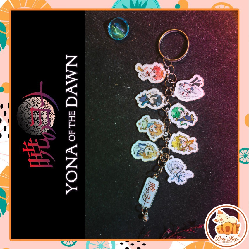 พวงกุญแจอะคริลิค Mica Akatsuki no Yona - Yona of the Dawn - รุ่งอรุณของอนิเมะ Yona