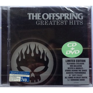 CD + DVD ซีดีเพลง + ดีวีดี The Offspring Greatest Hits Limited Edition ลิขสิทธิ์ ซีล