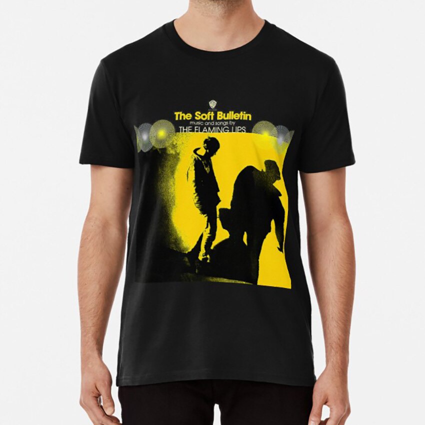 คอลูกเรือเสื้อยืด ลาย The Flaming Lips - Soft Bulletin Tame Impala King Gizzard Psychedelic Psychede