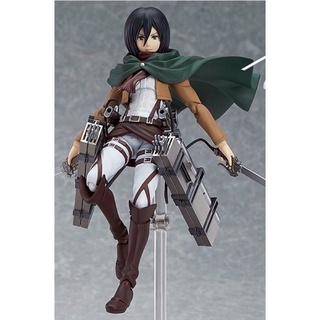 Attack on Titan Mikasa Figma 203 PVC Action Figure 15 cm (งานขยับ)