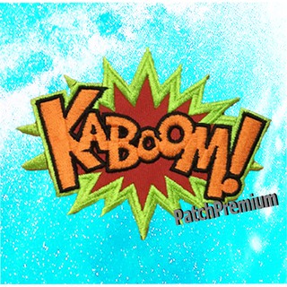 KABOOM - ตัวรีด (Size M) ตัวรีดติดเสื้อ