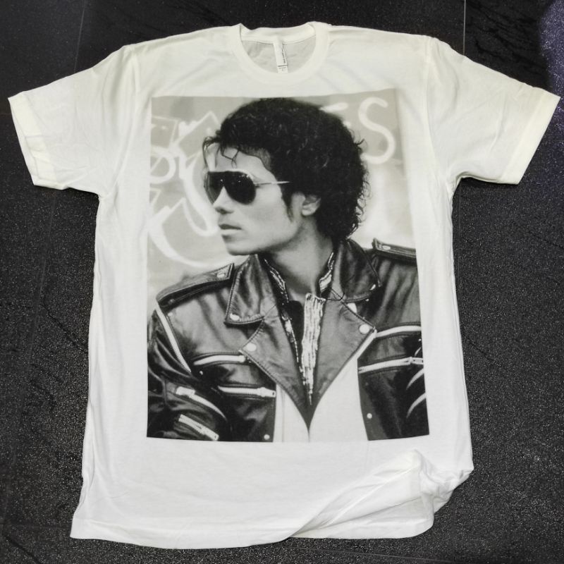 เสื้อยืด MJ Michael Jackson ลิขสิทธิ์แท้ S-3XL