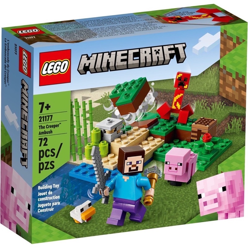 MINECRAFT Il Creeper 21115 21125 21135 21147 30393 Genuine LEGO Minifigura 