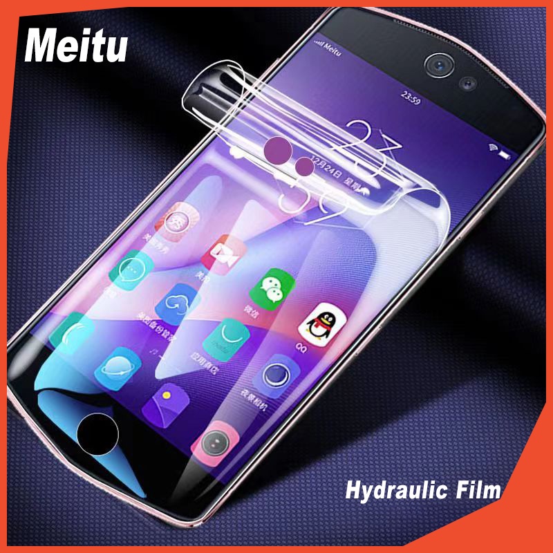 ฟิล์มไฮดรอลิค HD สําหรับ Meitu T9 T8 T8s V7 V6 M8 M8S M6 M6S ฟิล์มป้องกัน