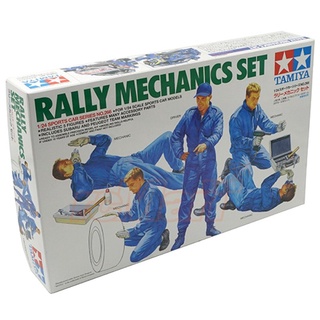 พลาสติก โมเดล ประกอบ TAMIYA สเกล 1/24 Rally Mechanics Set (24266)