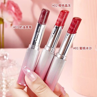 KISS BEAUTY Silky Lipstick ลิปสติกเนื้อบาล์ม สีสวย พร้อมเติมความชุ่มชื้นให้ริมฝีปาก