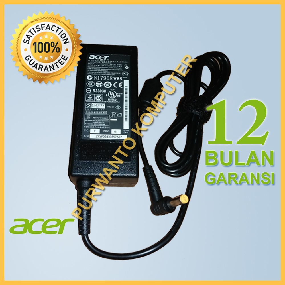 Acer Aspire 4741 4741G 4741ZG 4741ZG 4750G 3.42A Laptop Adapter - รับประกัน 1 ปี