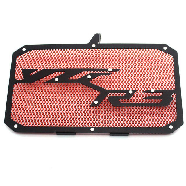 !อุปกรณ์เสริมรถจักรยานยนต์ R3 R25 CNC หม้อน้ําหม้อน้ํา Grille Guard ฝาครอบถังสําหรับ YAMAHA YZF R3 R