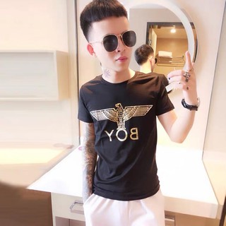 เสื้อแฟชั่นThe boy ผ้าcotton100%