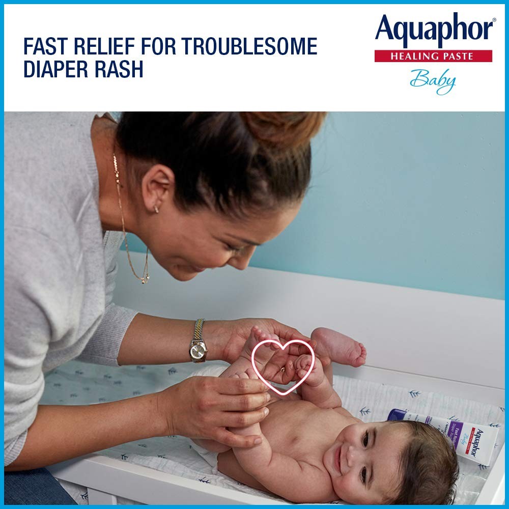 USA ครีมลดผดผื่นผ้าอ้อม Eucerin Aquaphor Baby Fast relief รูปที่ 3