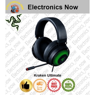 razer kraken ultimate usb ชุดหูฟังเสียงรอบทิศทางพร้อมไมโครโฟน anc ชุดหูฟังสำหรับเล่นเกมแบบมีสาย Razer Kraken Ultimate USB Surround Sound Headset with ANC Microphone Wired Gaming Headset Headphone