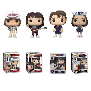 ฟิกเกอร์ Funko Pop Stranger Things 4 ของเล่นสําหรับเด็ก#1240 เอ็ดดี้#โรบิน 1250#674 สตีฟ#โมเดล 675