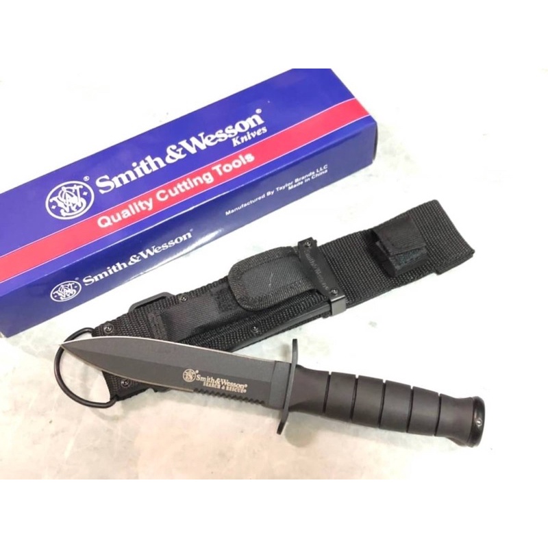 มีดพก Smith&Wesson มีดอุปกรณ์เดินป่าและทำครัว