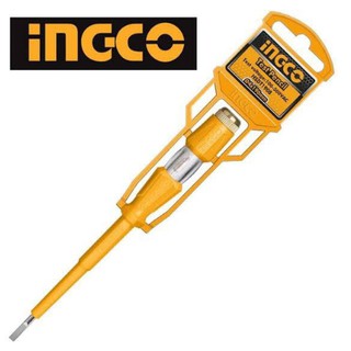 INGCO ไขควงเช็คไฟ 7.1/2 นิ้ว รุ่น HSDT1908 ( Test Lamp Screwdriver ) - ไขควงลองไฟ ไขควงทดสอบกระแสไฟ