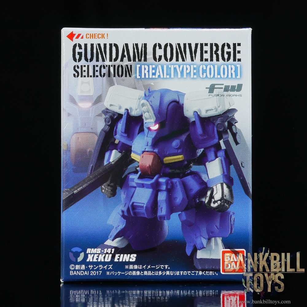 ฺฺกันดั้ม Bandai Candy Toy FW Gundam Converge Selection [Real Type Color] RMS-141 Xeku Eins