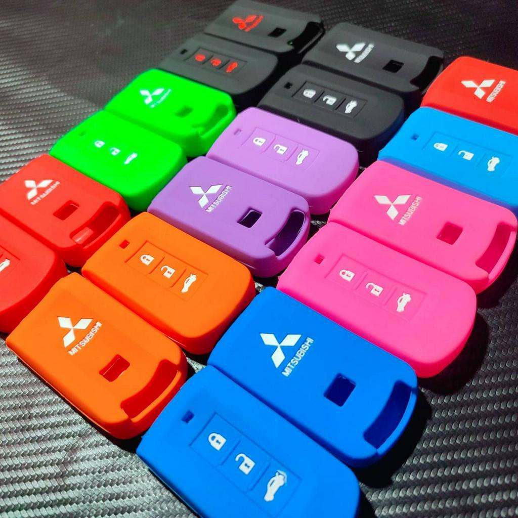ซิลิโคนรีโมท เคสรีโมทMITSUBISHI /Triton /Pajero /Xpander /Attrage /Mirage (3ปุ่ม)