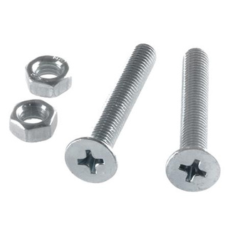 อุปกรณ์ยึดติด สกรูเกลียวมิลน็อต JF FITT 5x35 มม. 25 ตัว Screws, Nuts &amp; Washers