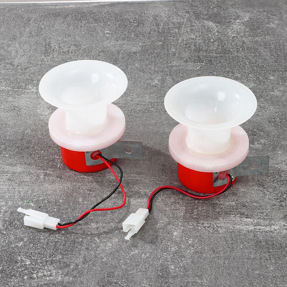 WATTLE Universal สัญญาณลําโพง Moped Dirt Bike สําหรับสกู๊ตเตอร์ 105db รอบ Loud Horn - รูปที่ 4