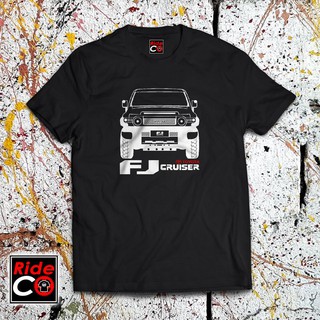 เสือยืดผู้ชาย - RIDECO เสื้อยืดติดรถยนต์ โตโยต้า FJ CRUISER 2020