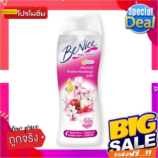 บีไนซ์ ครีมอาบน้ำ กลิ่นมิสทีค ไวท์ ขนาด 180 มล. แพ็ค 3 ขวดBeNice Shower Mystic White 180 ml x 3