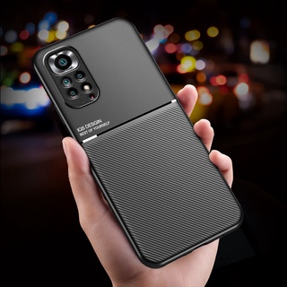 Xiaomi Redmi note 11 (International Edition) note 11S เคสโทรศัพท์ แบบด้าน แฟชั่น แข็ง นิ่ม ป้องกันการกระแทก เคส TPU ใหม่ หนัง แม่เหล็ก
