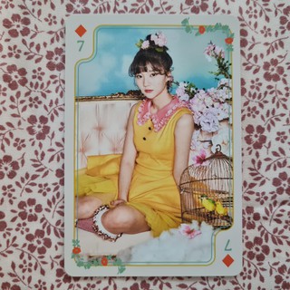 [แท้] เพลย์การ์ด การ์ดไพ่ โฟโต้การ์ด บินนี่ Binnie Oh My Girl Coloring Book Play Card