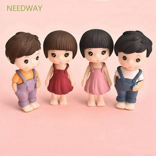 Needway ตุ๊กตาคู่รักขนาดเล็ก 1 คู่