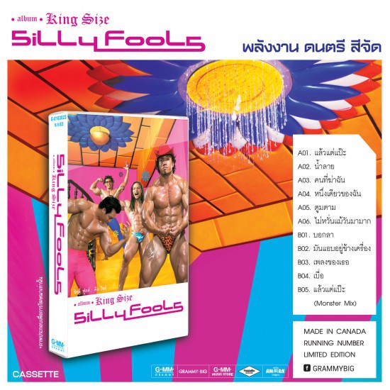 เทปเพลง Silly Fools album King Size wallmeen ThaiPick