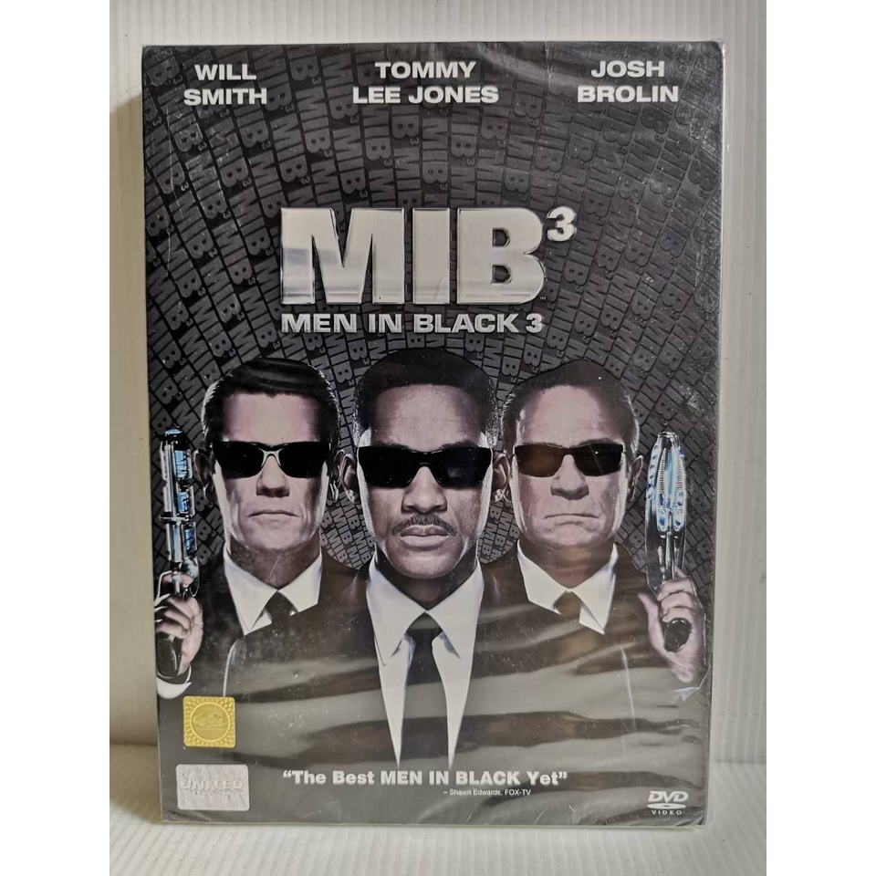 DVD : MIB 3 Men in Black 3 (2012) หน่วยจารชนพิทักษ์จักรวาล 3 " Will Smith, Tommy Lee Jones, Josh Bro