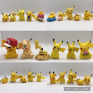 กาชาปอง Pikachu action Figure Takara Tomy