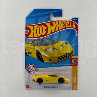 Hotwheels 94 BUGATTI EB110 SS (Yellow color)