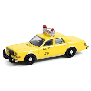 Greenlight 1/64 Fire &amp; Rescue Series 2 - 1982 Plymouth Gran Fury - Detroit, Michigan Fire Department 67020-C