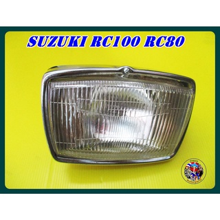 ไฟหน้า  จานฉาย - suzuki rc100 rc80 Headlight