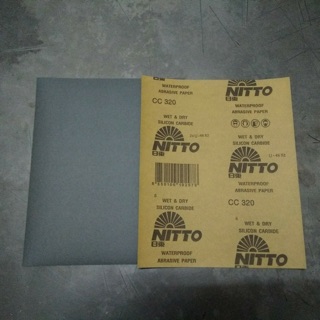 กระดาษทรายน้ำ ตรา NITTO(ต่อเเผ่น)